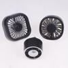1 Piece 3 Speed Car Air Outlet Fan Usb Cooling Fan With Color Changing Light Car Rear Seat Heat Dissipation Car Accessories