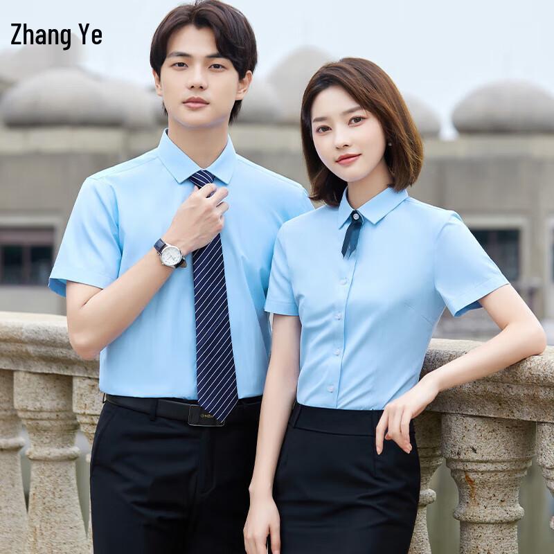 Men's Short Sleeve Business Workwear Shirt
