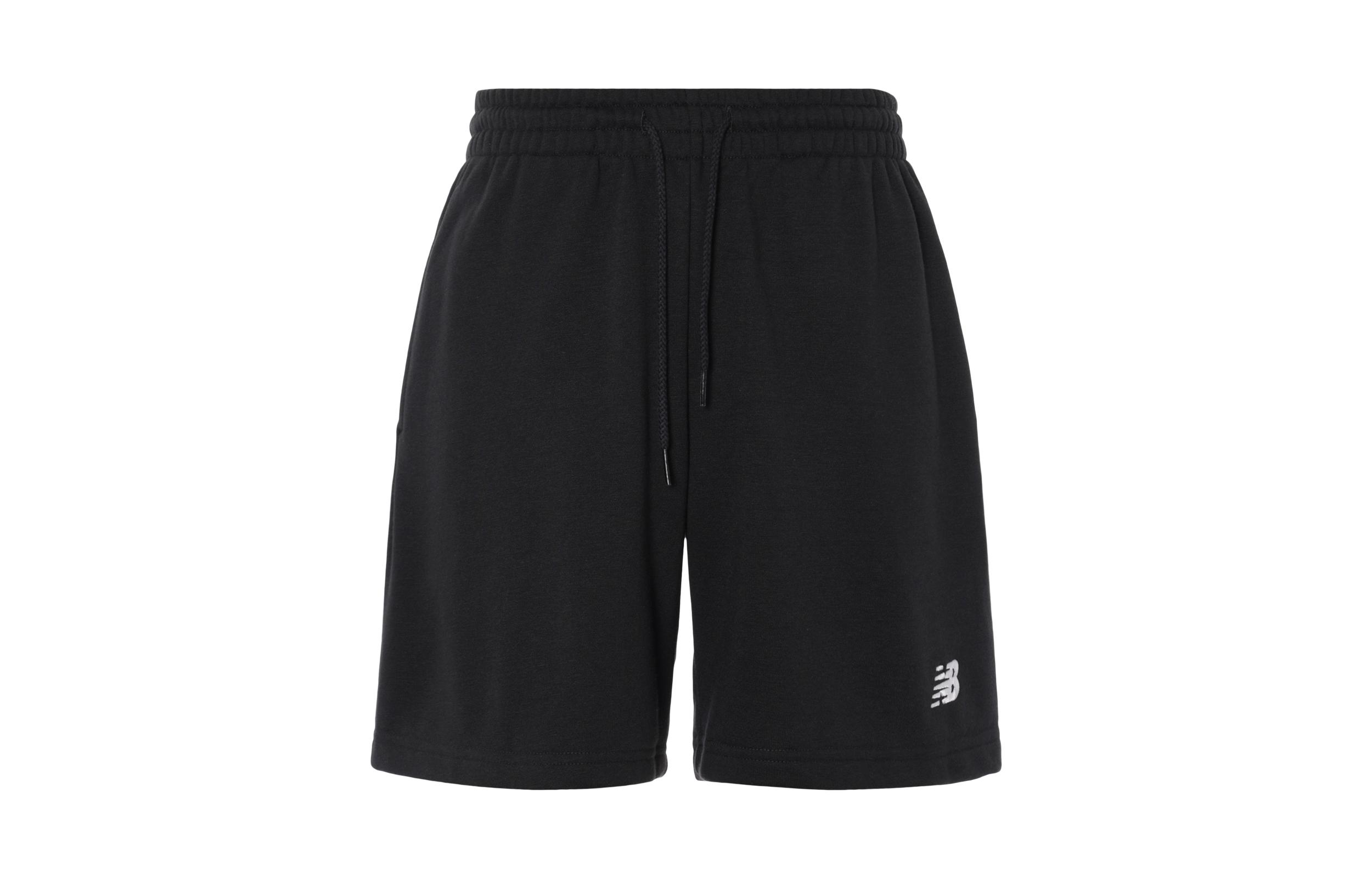 New Balance logo-embroidered jersey track shorts MS41520-BK L