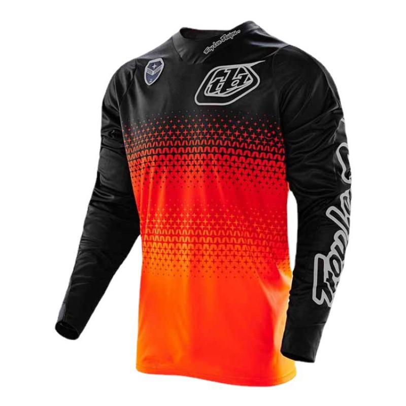 Mens Long Sleeve Cycling Jersey Mountain Bike Downhill Racing Trail Riding Quick Dry Breathable Performance Shirt