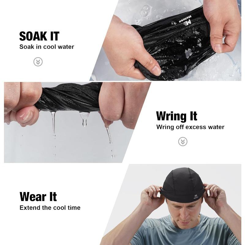 1PC cycling motorcycle helmet lined with sweat-proof cap, lightweight breathable mesh helmet liner, unisex