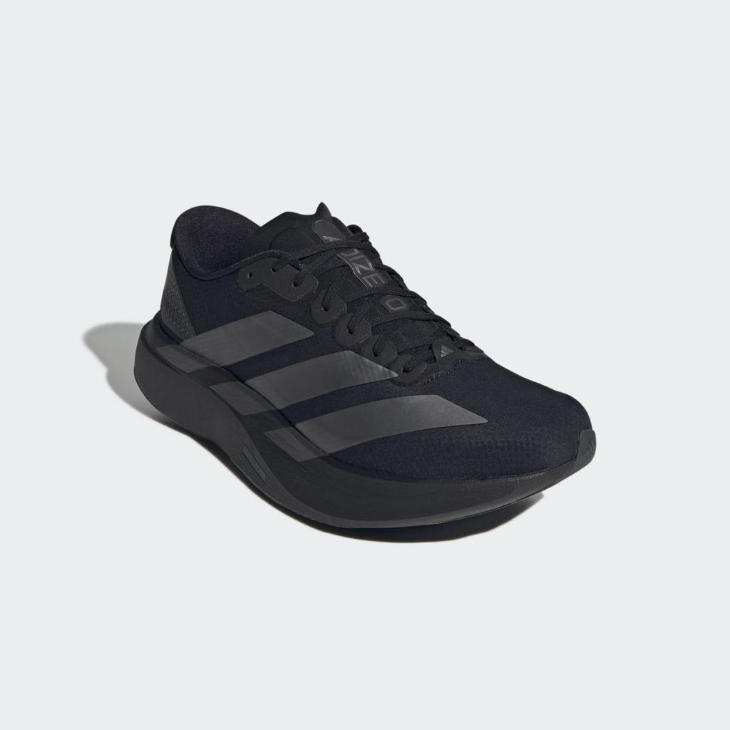adidas Adizero EVO SL WOVEN KI6901 Men's Performance Sports Shoes Core Black / Iron Metallic / Carbon