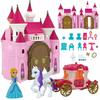 Portable Dollhouse Palace Castle Large Accessories Princess Woopie