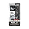 Tsuchiya Yac Car Supplies Number Frame Set Tight Black 390mm x 205mm x 25mm PF-399