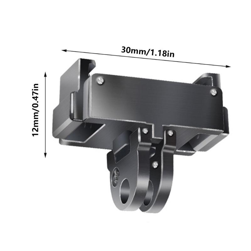Quick Release Mount Base Compatible for Pocket3 Camera Metal Expansion Frame Easy Installation Portability
