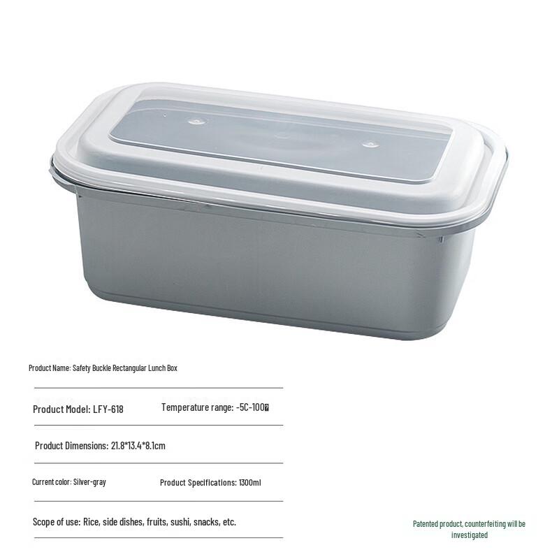 Disposable Anti-Theft Takeaway Meal Box