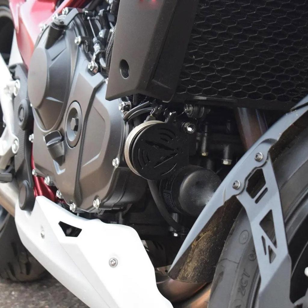 ABS Horn Cover for Motorcycles Riders and Mechanic Daily Rides and Tours Easy To Install, Protects Beautifies Your Ride