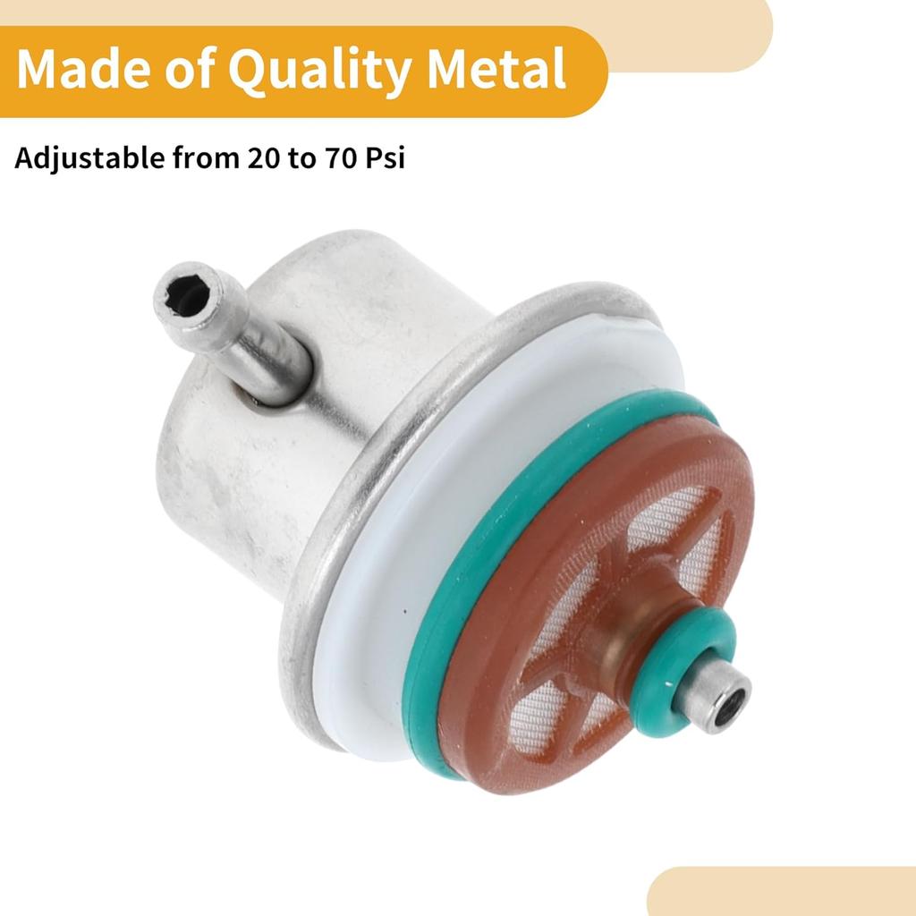 Fuel Pressure Regulator No.89060422 Fuel Pump Regulator for Chevrolet Silverado 1500 1999-2006 Metal Corrosion Resistant