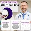 Dog Ear Muffs Noise Protection, Dog Ear Covers for Bath, Grooming, and Swimming, Comfortable Ear Protection for Dogs with Adjustable Fit, Purple,