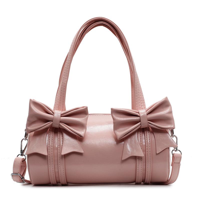 Bow Hand Bag Women's New Versatile Shoulder Bag Casual Messenger Bag