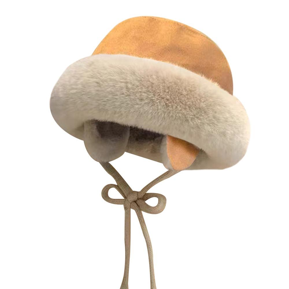 Thick Bomber Hat Windproof Ski Russian Cap Outdoors Ushanka Fur Hat  for Men Women