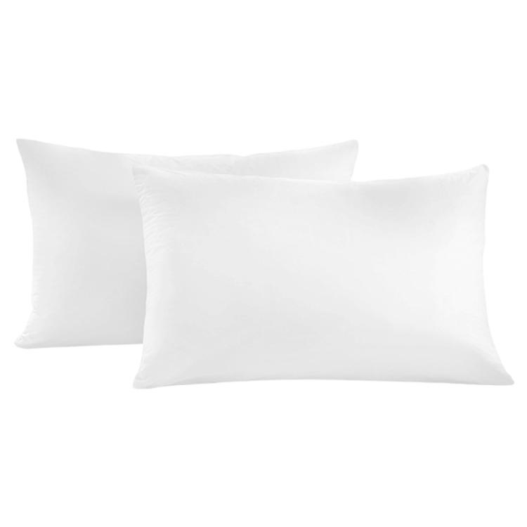 

Supportive Machine Washable Down Like Pillow With Airflow Fabric For Cool Sleeping Bed Feather Fiber Sleeping Pillow 50x30cm