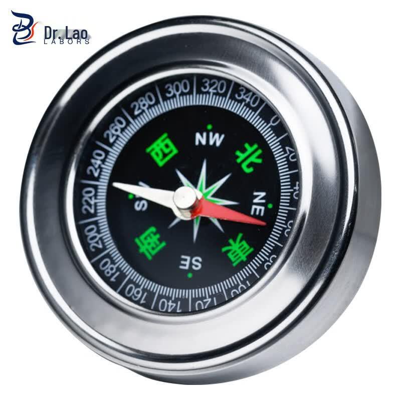 LABORS 60mm Multifunction Stainless Steel English/Chinese Compass 60mm Dial