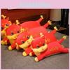 Dragon Year Plush Pillow With Soft Short Plush For Zodiac Celebration Gift