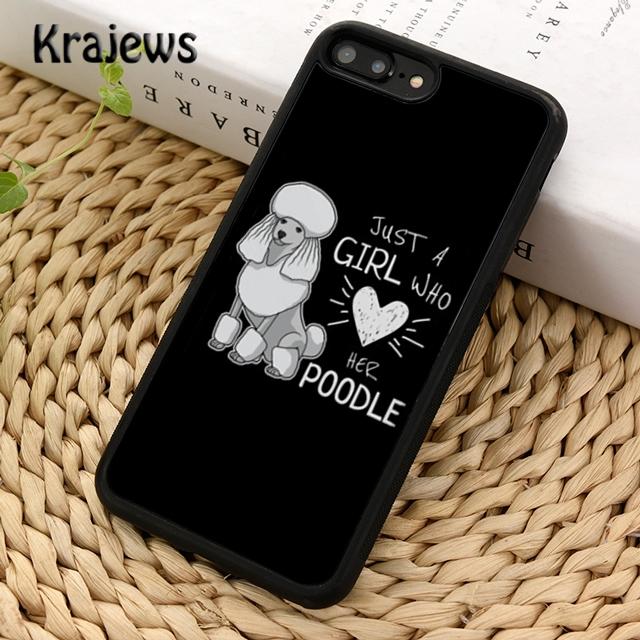 Funny Poodle Design Life Is Better With A Poodle Phone Case For iPhone 17 Air 16 15 14 Plus 11 12 13 Pro Max Coque Fundas