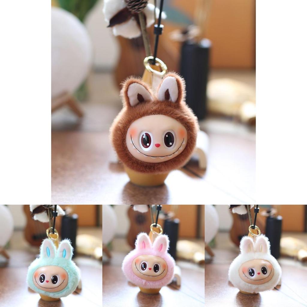 Ultra Soft Plush Animal Keychain With Pp Cotton Fill For Bag Charm Gift