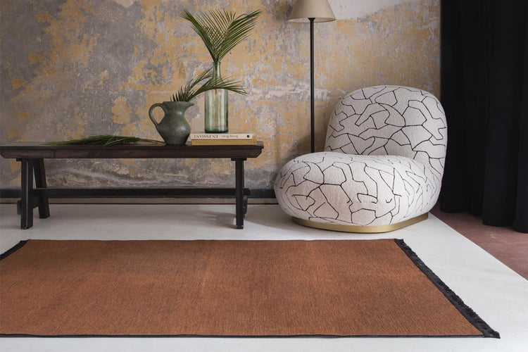 

Jassrug Fringed Woven Rug 120x180 Ginger