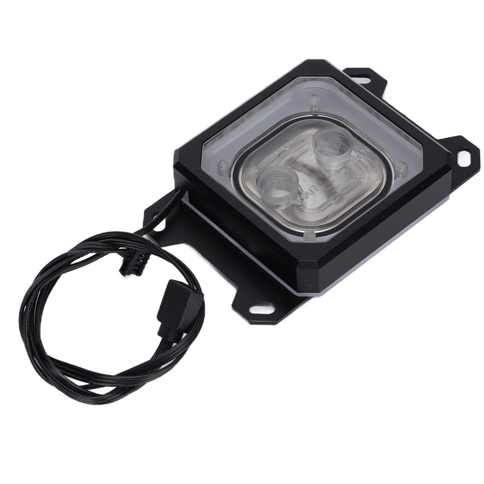 

ЦП блок водяного охлаждения Clever Cool Хороший эффект Удобное подключение Головка водяного охлаждения 5 В