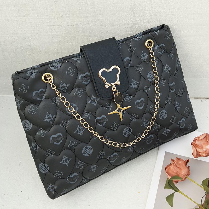 Presbyterian Shoulder Bag New Women's Bag Diamond Chain Crossbody Bag Korean Version Small Tote Bag