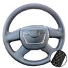 Hand-Stitched Wear Resistant  Artificial Leather Citigo 2011-2012 Steering Wheel Cover For Skoda Octavia 2009-2013