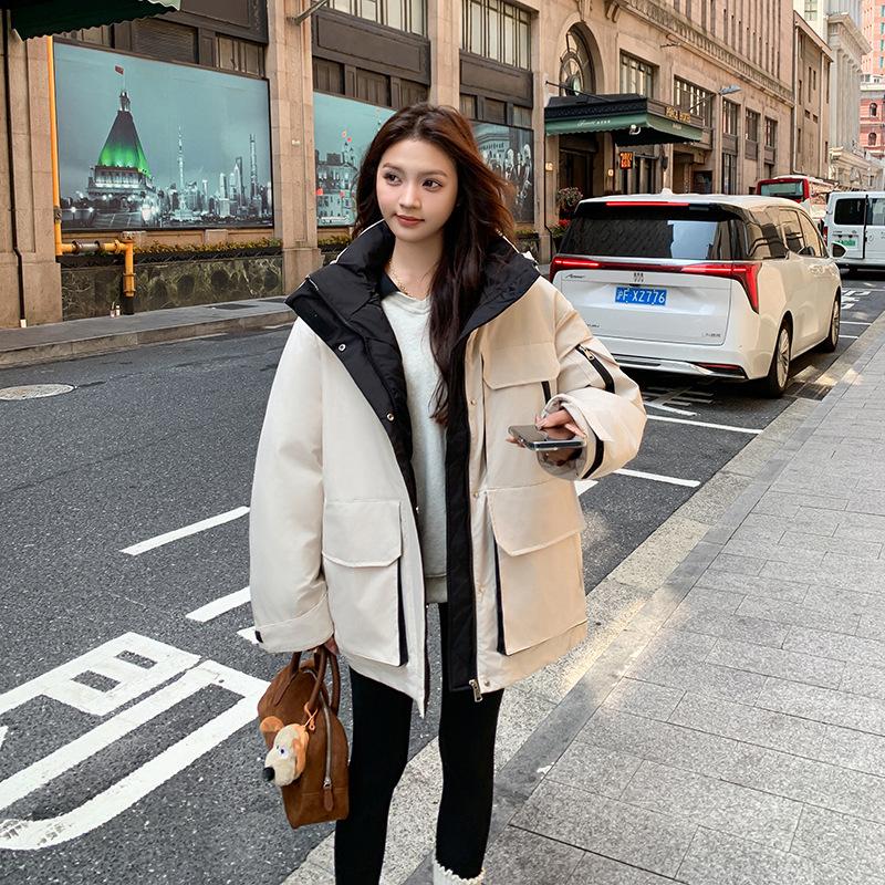 Jacket Pie Overcomes Women's Winter New Thickened Jacket Outdoor Casual Cotton-Padded Clothing