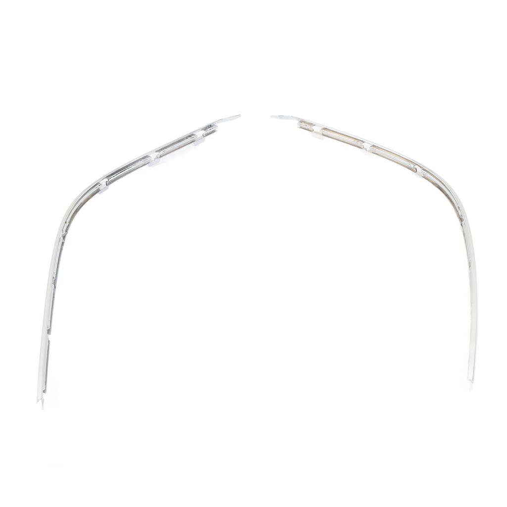 Front Bumper Moulding Chrome Trim 51118226562 Rocker Panel Impact Strip for 5 Series E39 1996 To 2003