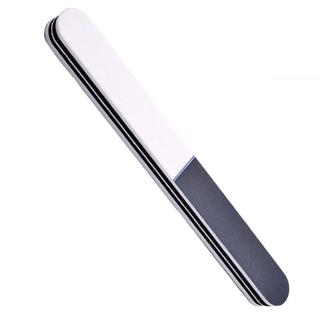 Double Sided Sponge Nail File Ultra-thin Ergonomic Design Nail File Acrylic Nails Tools for Home Salon