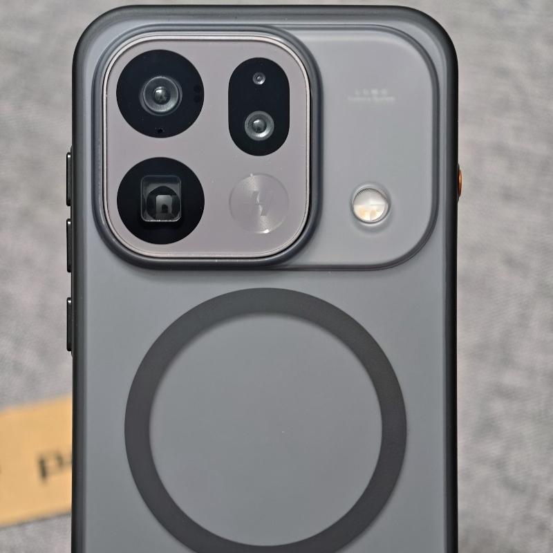 For OPPO Find X9S Pro Case Magnetic For MagSafe Matte Transparent Acrylic Skin Feel Cover For Oppo Find X9S Pro Shell Non-Slip