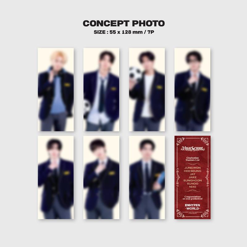 [PRE ORDER] ENHYPEN WORLD High School Coupon Card SPECIAL Ver.