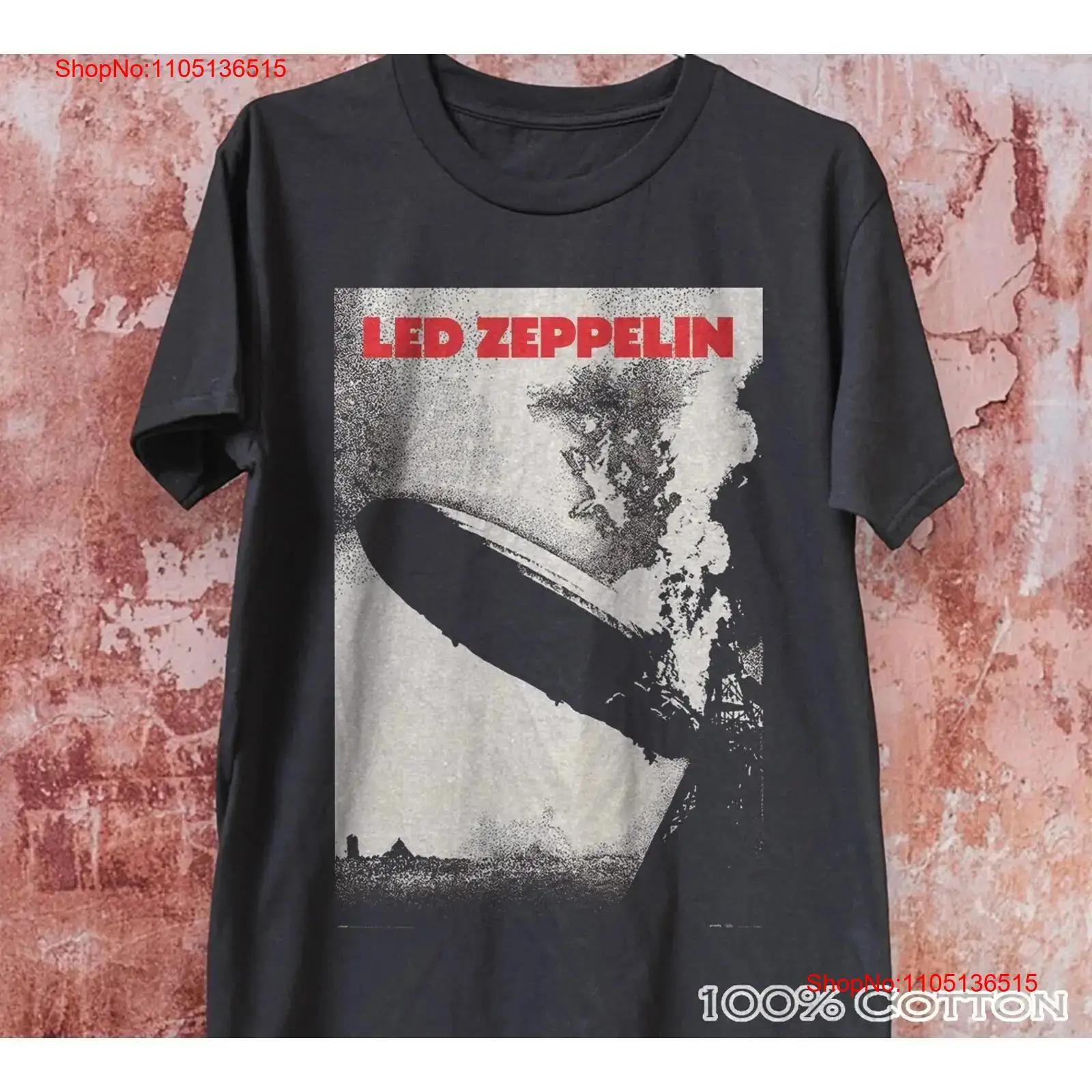 

Led Album Rock Band T Shirt Funny for Friend All Size S 4XL vintage Washed Soft Casual designer clothes Versatile graphic 5XL різнокольоровий