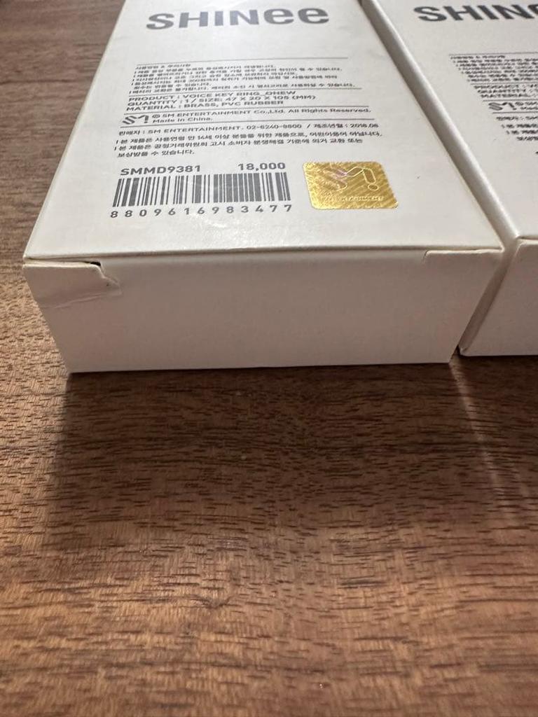 [USED] SHINEE Voice Key Ring ONEW TAEMIN the Shining