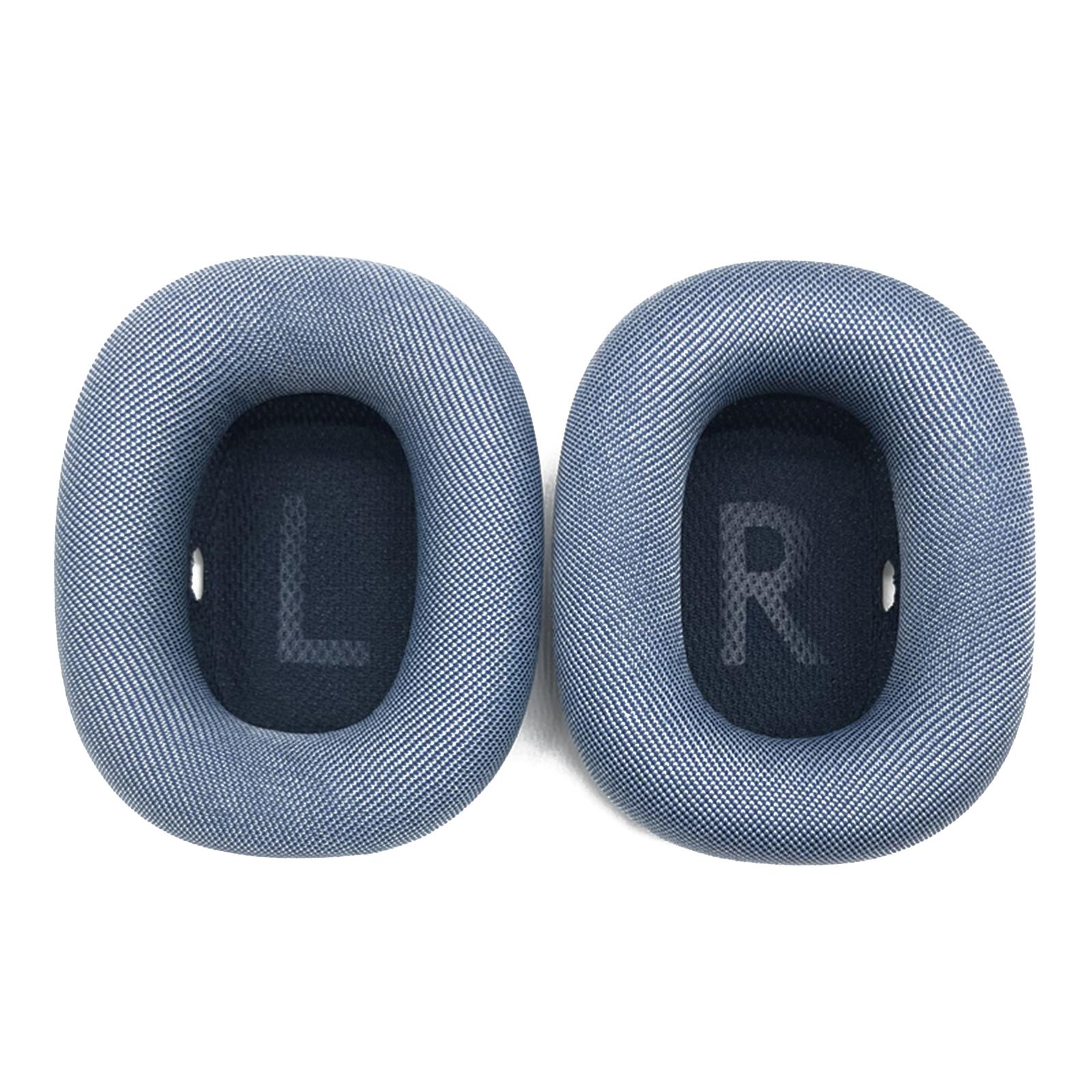 

1Pair Replacement Soft Mesh Cloth Ear Pads Cushion Cover for Max Headphone Sponge Earmuff Headset Sleeve синий