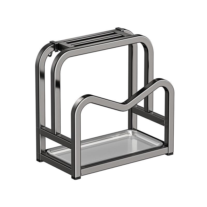 

Integrated Carbon Steel Knife Holder and Storage Rack