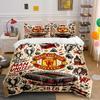 Set Biancheria da Letto Manchester United Copripiumino Federe Decorazioni per la Casa (1 * Copripiumino 2 * Federe, senza piumino)