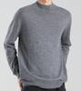 Beoteunseoul Wool Blend Mock Neck Knit (Charcoal)