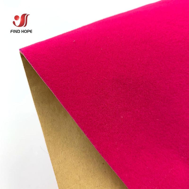 Self-Adhesive Velvet Flocking Fabric for Jewelry Boxes, Furniture Refurbishment, and DIY Decoration
