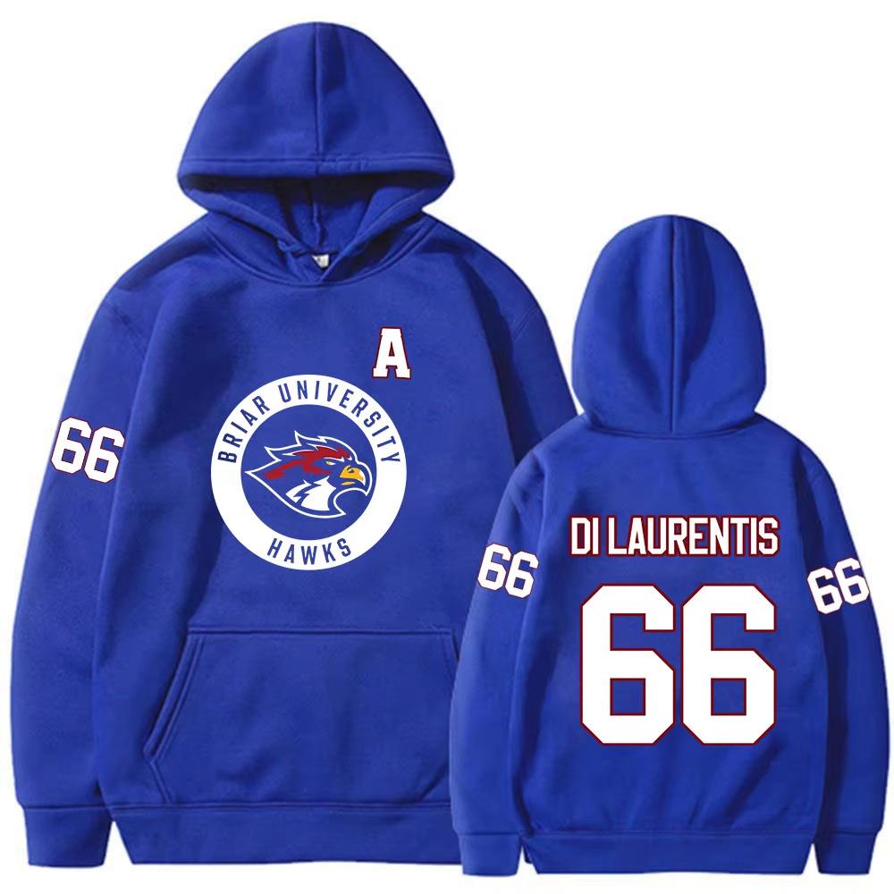 Off Campus TV Series Di Laurentis 66 Briar University Hockey Hoodies Men Women Casual Long Sleeves Oversized Unisex Harajuku High Quality