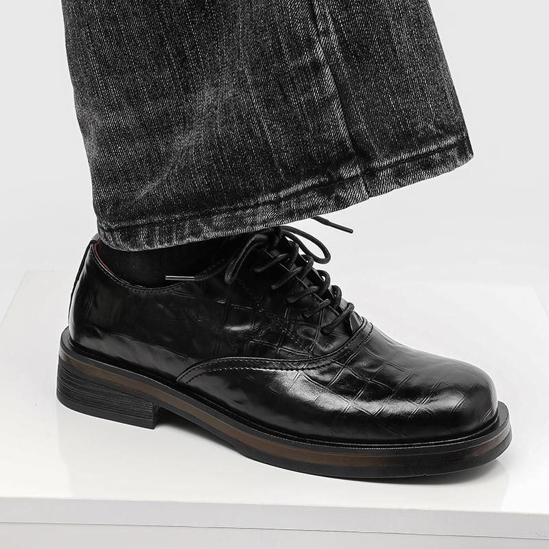 Fashion Casual Men's Leather Shoes Classic Business Style Party and Work Outdoor Fashion Street High Quality Luxury Suit Shoes Hot