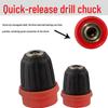 Peacock Ratchet Metal & Plastic Hand-Tightened Drill Chuck