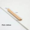 Minimalist Nordic Solid Wood Cabinet Handles Smooth Wooden Drawer Pulls for Wardrobe Closet Door Bedroom Furniture Upgrade