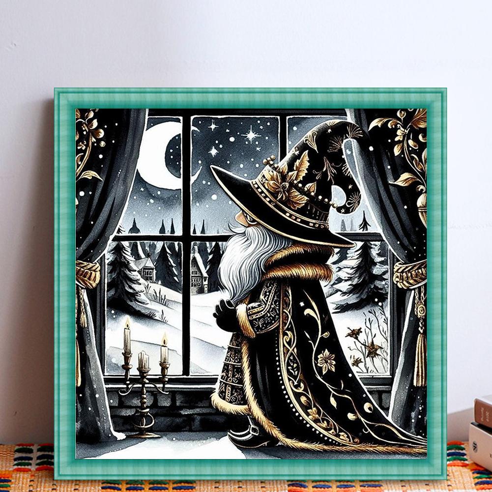 Winter Printed Cross Stitch Kit DIY 11CT Embroidery Craft Set Home Decoration