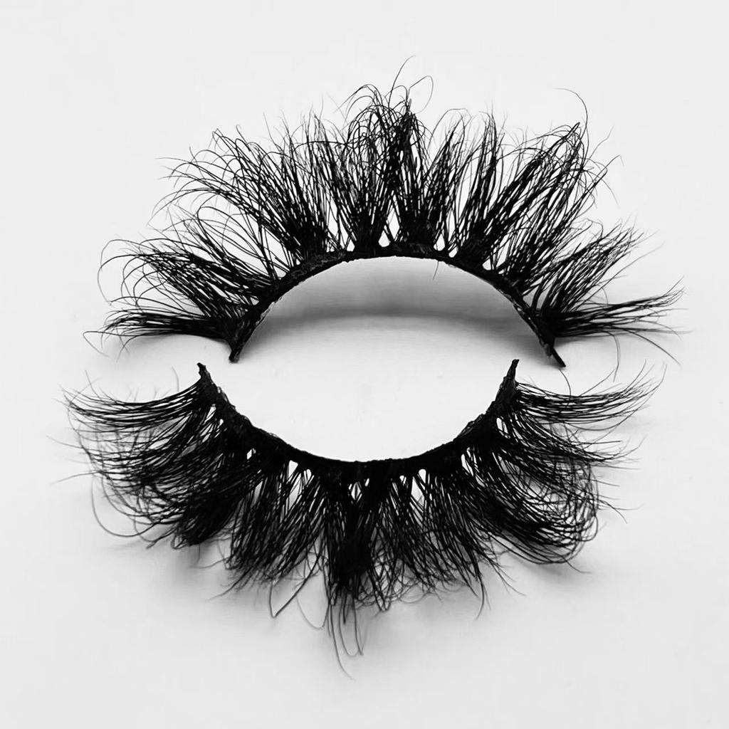 Natural 3D Faux Mink Eyelashes Vegan Mink Lashes 12mm 15mm 20mm Full Strip False Eye Lashes Premium Vendor