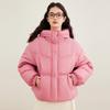 LEDING Hooded Short Down Puffer Jacket
