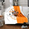 Coperta in Flanella con Stemma del Blackpool Football Club, Poliestere Morbido, Design Moderno, Per Tutte le Stagioni per Campeggio, Viaggi, Regali per le Feste o Compleanni