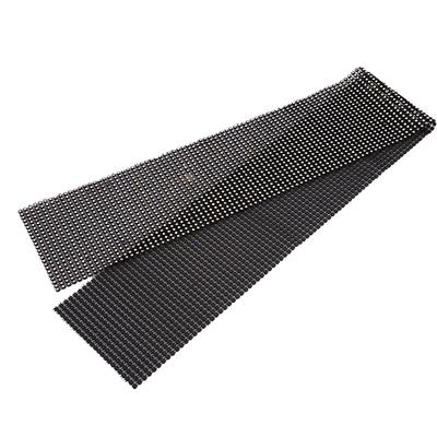 24 Rows Black Bottom Plastic Rhinestone Mesh Ribbon Sewing Trim Garment Accessories Decoration