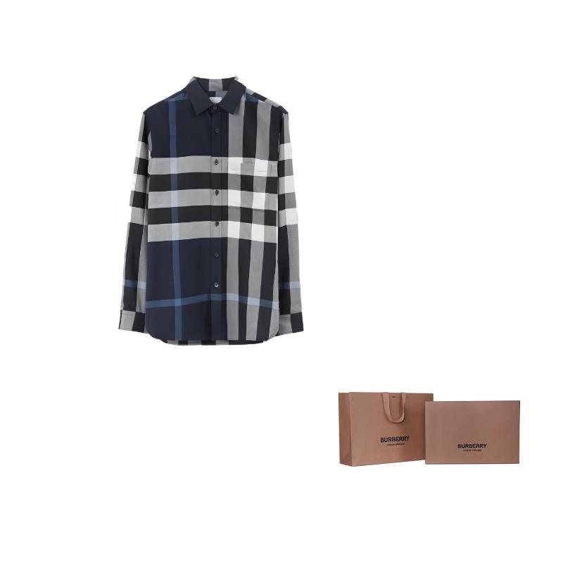 Burberry Check-Printed Buttoned Shirt 80715361