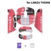 Non Slip Suck Sweat Mouse Grip Tape Skate Sticker For Lamzu Thorn 4K Gaming Mouse Desktop Gamer Accessories Anti-Slip
