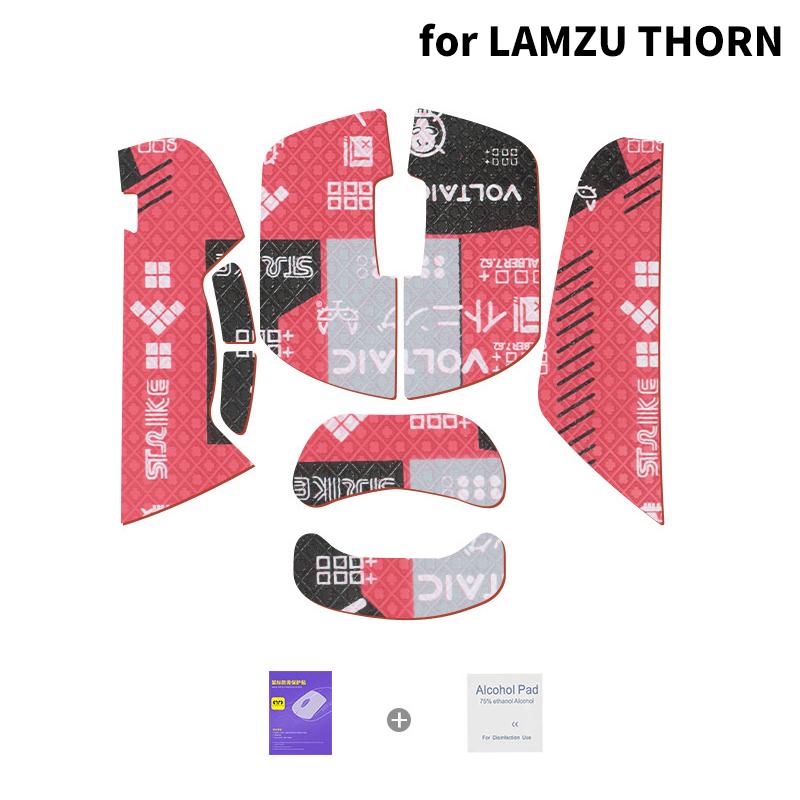 Non Slip Suck Sweat Mouse Grip Tape Skate Sticker For Lamzu Thorn 4K Gaming Mouse Desktop Gamer Accessories Anti-Slip