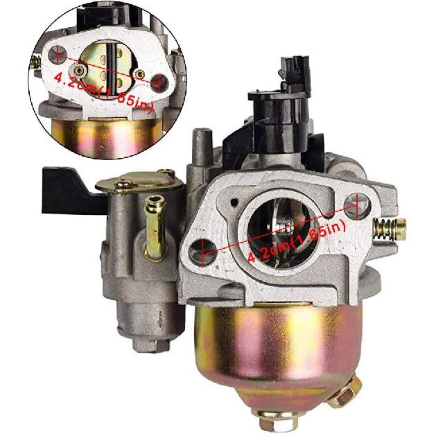 

HIFROM Carburetor with Gasket Replacement for Harbor Freight Greyhound 196CC 6.5HP Lifan Gas Engine 66014 66015 Carb