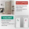 Waterproof Reminder Signs Self Adhesive Door Slider Signs Durable Office Door Sign  Office Room